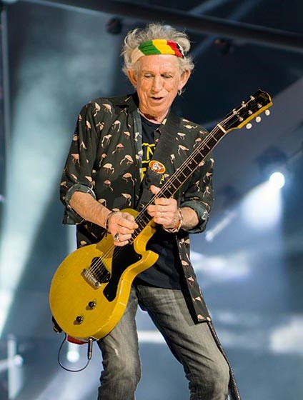 Keith Richards Gibson Les Paul Special TV Yellow