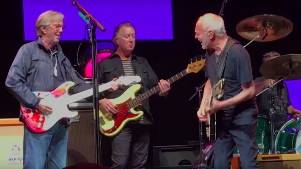 Peter Frampton and Eric Clapton