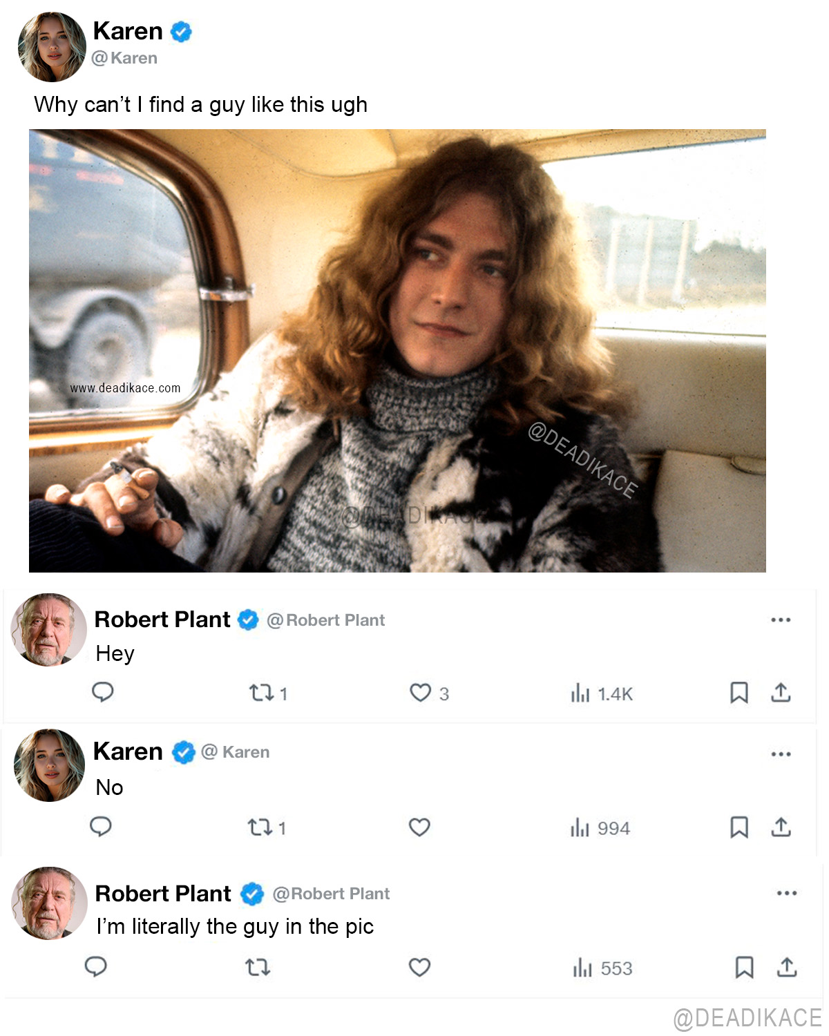 Robert Plant Memes