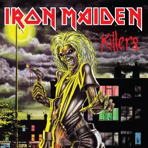 Iron Maiden Second Album 'Killers' Cover Art