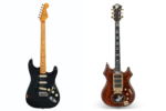 Gilmour's Black Strat and Jerry Garcia's Tiger Guitars
