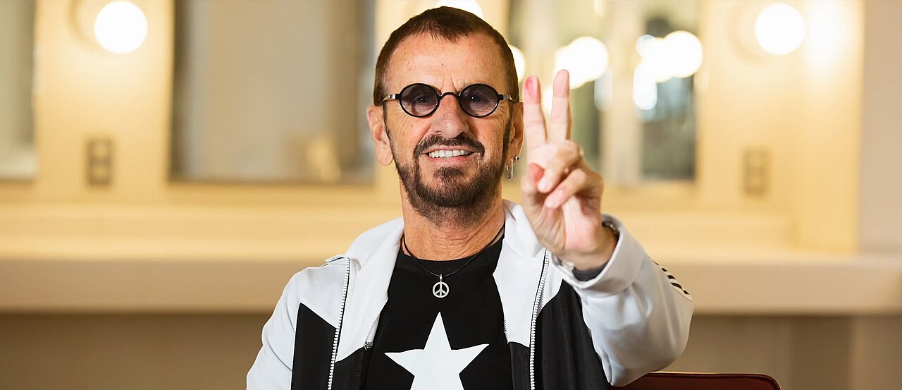 Ringo Starr drummer portrait