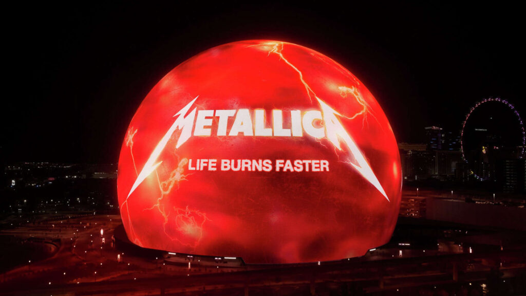 Metallica’s Sphere Residency