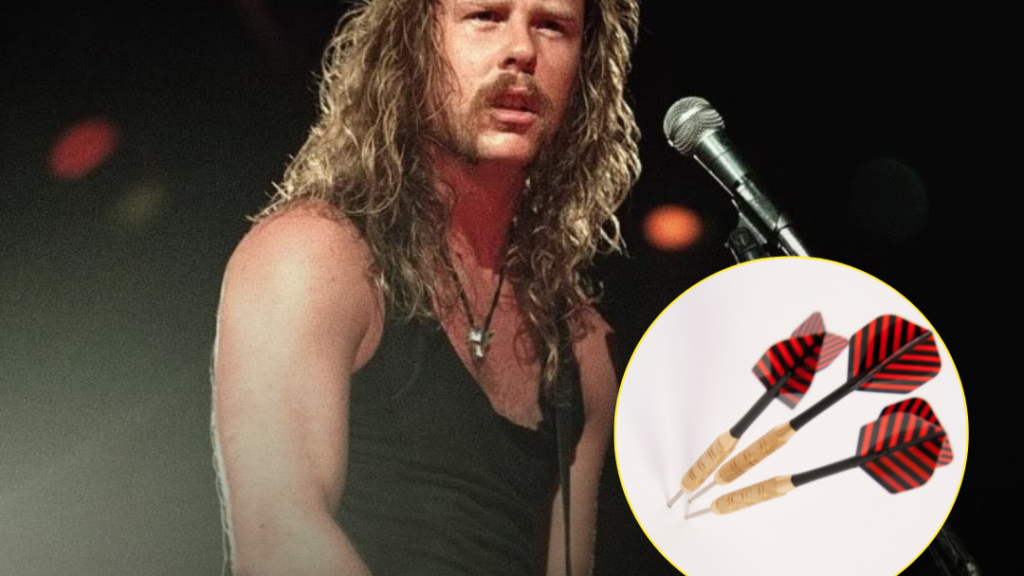 Metallica fan once threw darts at the band