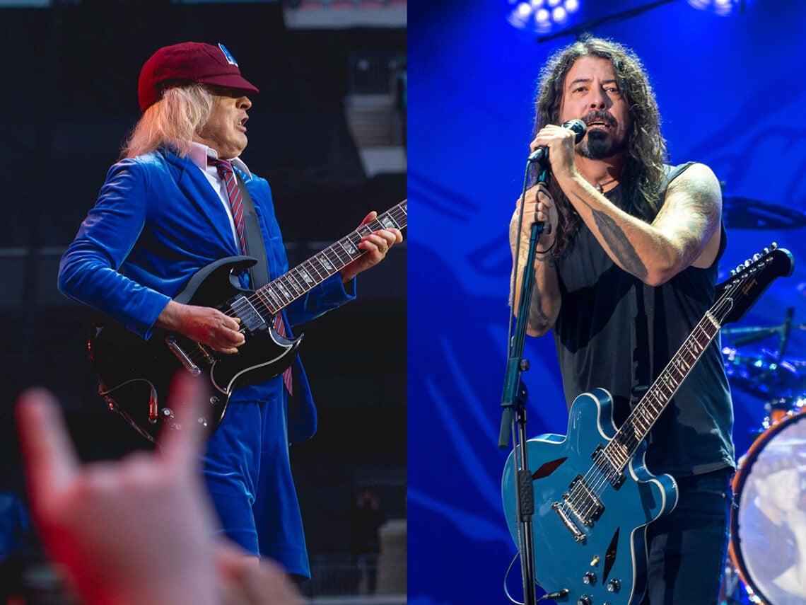AC/DC and Dave Grohl