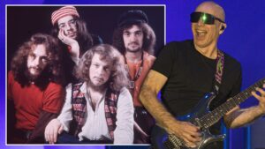 Joe Satriani and Jethro Tull (Image credit: Getty Images)