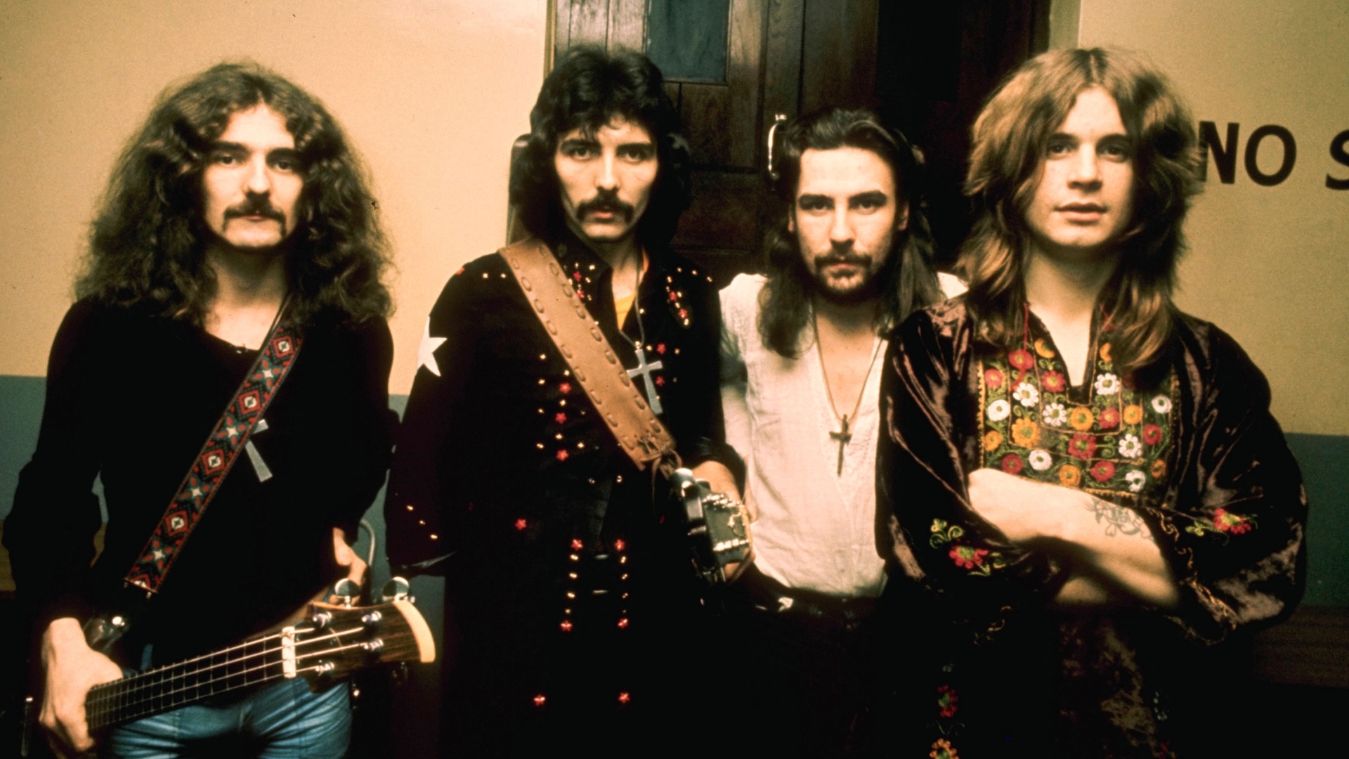 Black Sabbath in the 1970s: Geezer Butler, Tony Iommi, Bill Ward, and Ozzy Osbourne