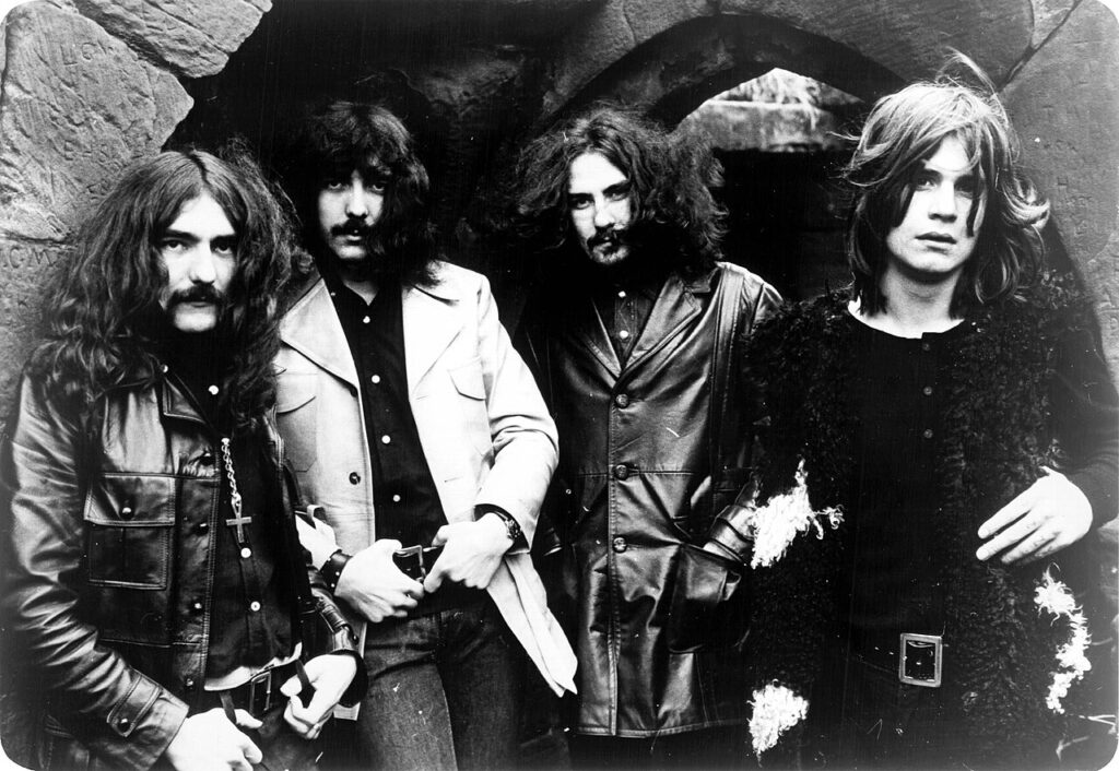 Black Sabbath band portrait