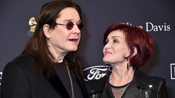 Ozzy Osbourne with his wife Sharon Osbourne 