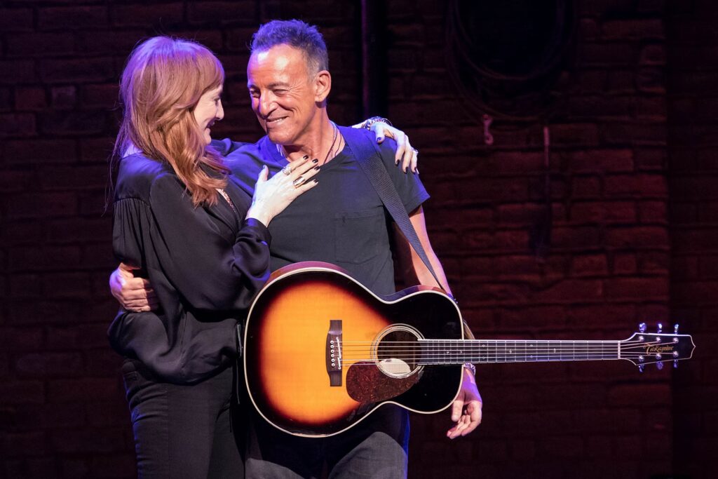 Bruce Springsteen and Patti Scialfa