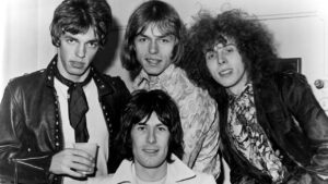 Remember Tomorrow: Keith West front; left to right behind, John Junior Wood, Steve Howe and John Twink Alder (Image credit: Getty Images)