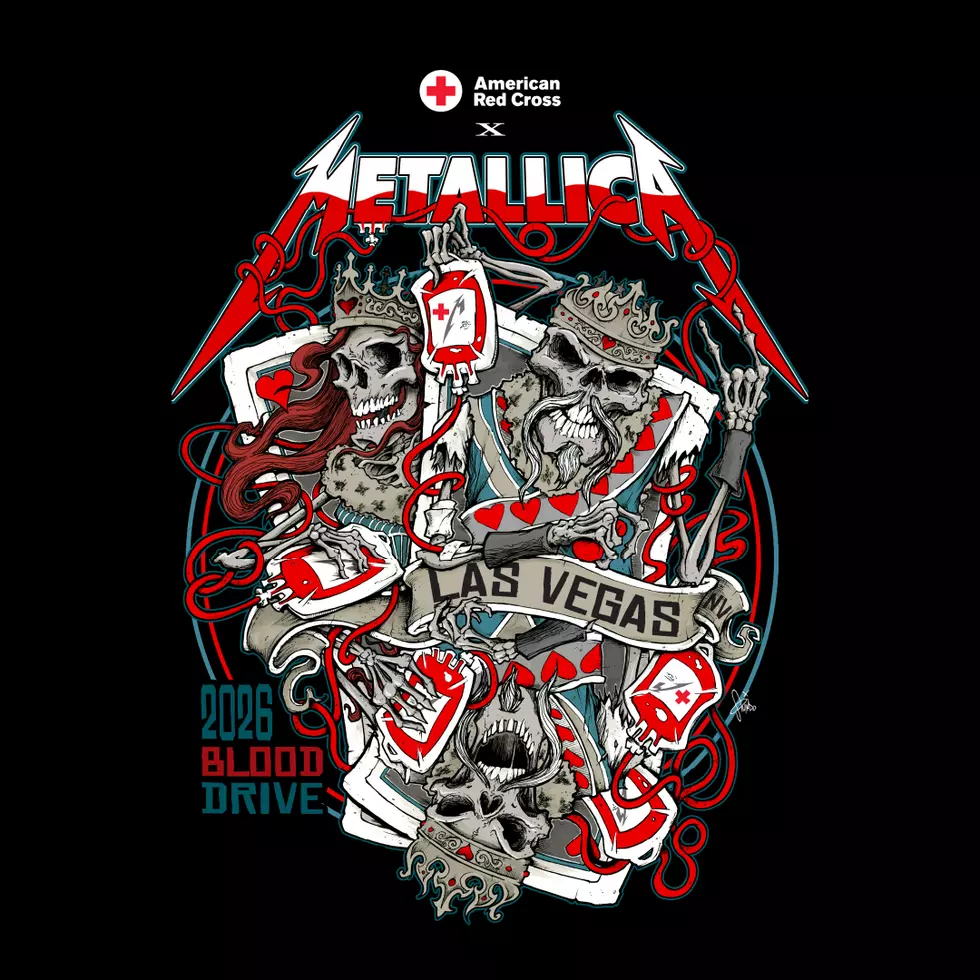 Metallica 2026 Red Cross blood drive in Las Vegas