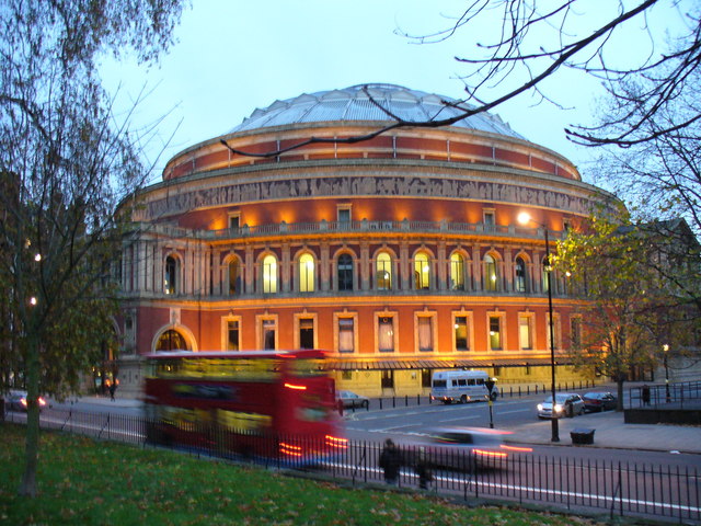 London's Royal Albert Hall, where Eric Clapton will play a four-night residency in May 2027.