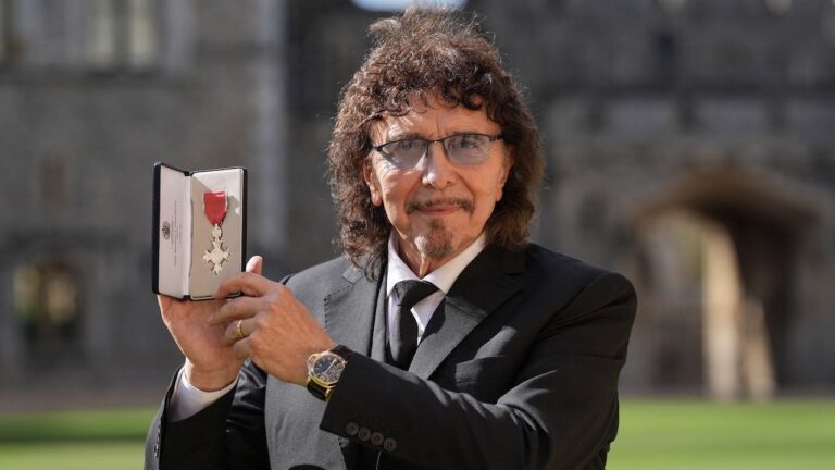 Tony Iommi Receives MBE at Windsor Castle and Drops New Single