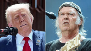 Neil Young has filed a fresh copyright infringement lawsuit against Donald Trump's political action committee.